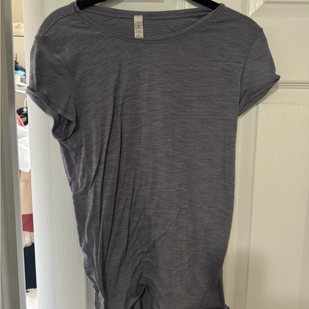 lululemon athletica Purpleish Short Sleeve Tee